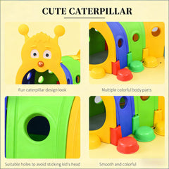 Kids' Play Structure,Toddler Tunnel,Caterpillar Tunnel