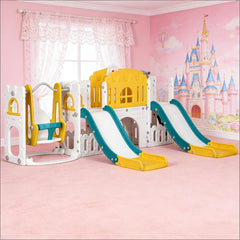 Kids Slide,Toddler Slide and Swing Set
