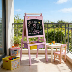 Kids Art Easel,Wooden Art Easel