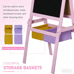 Kids Art Easel,Wooden Art Easel