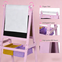 Kids Art Easel,Wooden Art Easel