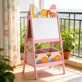 Kids Art Easel,Doubel-Sided Easel