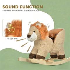 Plush Rocking Animals Toy,Lion Rocking Horse