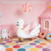 Plush Swan Rocking Horse,Rocking Horse Toy