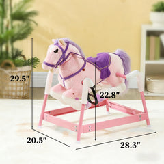 Soft Rocking Horse Toy,Kids Rocking Horse
