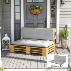 Tufted Replacement Cushions,Outdoor 2 Chair Pallet Cushions