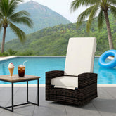 Swivel Recliner,Outdoor Wicker Swivel Recliner Chair