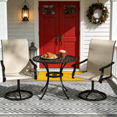 Outdoor Chairs,Swivel Chairs Set of 2