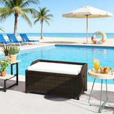 Storage Box,Outdoor Wicker Storage Bench