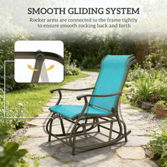 Garden Glider Swing Chair,Outdoor Glider Chair