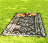 Outdoor Rug for Patio for Decor,Portable Outside Camping Area Carpet Mat,Reversible Rug,for Backyard Porch,Picnic