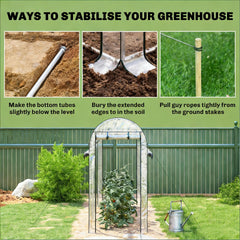 Hoop House Greenhouse,Walk-in Tunnel Greenhouse