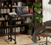 Foldable Desk with Storage Bag,Folding Computer Desk,for Small Spaces, Home Office