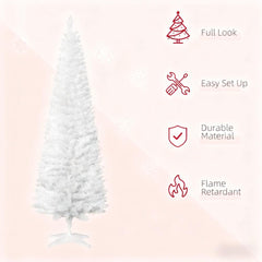 Christmas Tree, Slim Xmas Tree with Realistic Branch