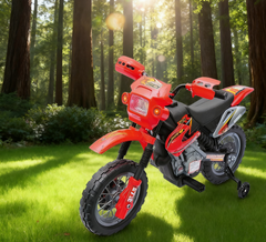 Motorcycle Kids Motorcycle Dirt Bike Electric Battery-Powered Ride-On Toy Off-road Street Bike