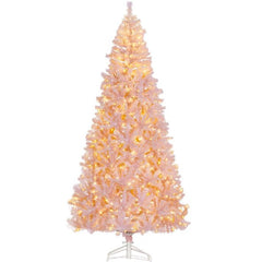 Artificial Christmas Tree with Realistic Branches,Warm White LED Lights