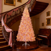 Artificial Christmas Tree with Realistic Branches,Warm White LED Lights