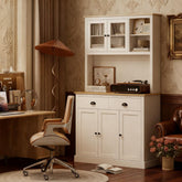 71" Tall Freestanding Kitchen Cabinet white