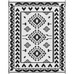 Patio Rug for Decor,Portable Outside Camping Area Carpet Mat,Reversible Rug,for Indoor and Outdoor
