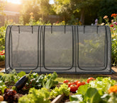 Easy to use Crop Cage,Plant Protection Tent,with Zippered Doors,Storage Bag and Ground Stakes