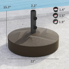 Heavy Duty Outdoor Umbrella Stand Base,Patio Umbrella Base,Holder Umbrella Stand