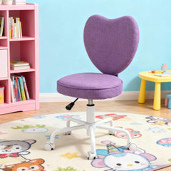 Heart Love Shaped Back Design Office Chair