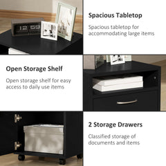 Mobile Storage Cabinet Organizer