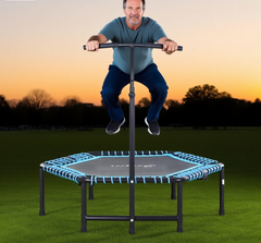 Exercise Trampoline, Portable Foldable Fitness Trampoline Rebounder