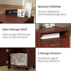 Mobile Storage Cabinet Organizer