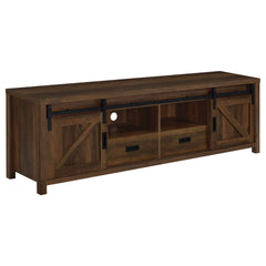 Madra Dark Pine 2-Door Engineered Wood TV Stand