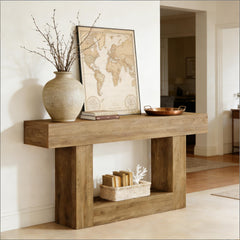 2-Tier Side Table,Entryway Table,Console Table