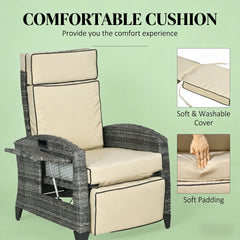 Reclining Lounge Chair,Outdoor Recliner Chair