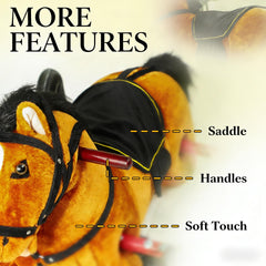 Soft Kids Rocking Horse Toy,Rocking Horse