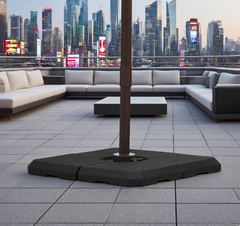 Heavy Duty Cantilever Offset Umbrella Stand Base