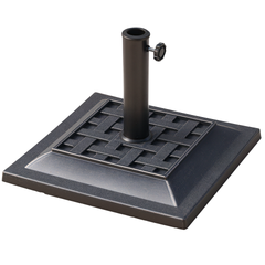 Umbrella Stand Patio Market Umbrella Base Stand Resin Parasol Holder