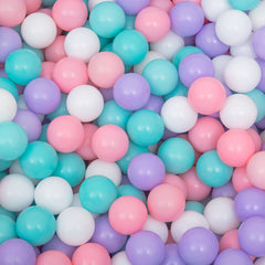 Ball Pit Balls 500 Count for Kids, Colorful Phthalate Free BPA Free Baby Toddler Play Balls for Kids Toddlers - Safe, Crushproof, Lightweight, Durable Spheres-Purple