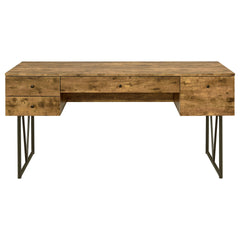 Sonoma Rustic Nutmeg 4-Drawer Writing Desk