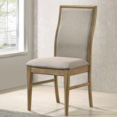 Dreydon Barley Upholstered Dining Side Chair (Set of 2)