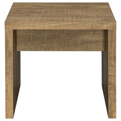 Brianna Mango Square Engineered Wood End Table