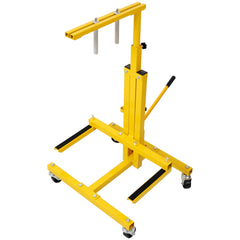 Hydraulic Door Remover and Installer Jack Hoist Lift Jack Stand Dolly,Yellow