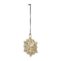 3.5x3.5" Snowflake Hanging Ornament, Hanging Home Decor Accents for Christmas Tree, Holiday Display, Set of 12