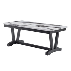 Paula Black and White Coffee Table