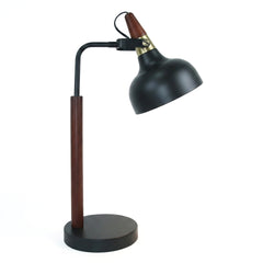 New Design Small Modern Stylish Desk Lamp In Stock In The United States, Used for Bedside Table Lamp, Night Light, Study Lamp, Reading Lamp, Office, GlowLite Black Table Lamp with Cone Shade 110V