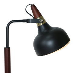 New Design Small Modern Stylish Desk Lamp In Stock In The United States, Used for Bedside Table Lamp, Night Light, Study Lamp, Reading Lamp, Office, GlowLite Black Table Lamp with Cone Shade 110V