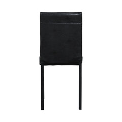 4-piece metal frame dining seats