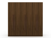 Wardrobe Closet in Chestnut Brown
