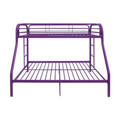 Tritan Purple Finish Twin/Full Bunk Bed