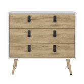 Dresser Magness, Bedroom, White / Macadamia