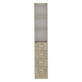 Linen Cabinet Epic, Bathroom, Light Pine / White