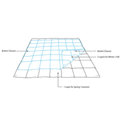 Twin All Season 2 in 1 Down Alternative Comforter